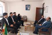 بازدید دکتر خلیل زاده مدیر کل دامپزشکی استان آذربایجان غربی از شبکه دامپزشکی شهرستان تکاب